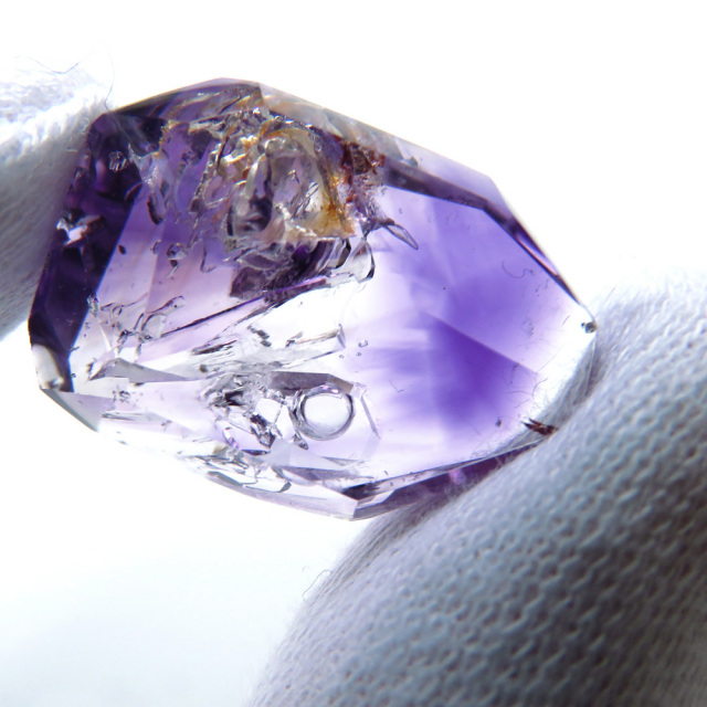 水入り アメジスト エレスチャル 原石 骸骨水晶