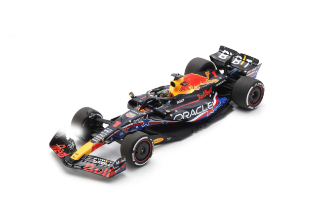 スパーク 1/18 レッドブル RB19 M.フェルスタッペン 2023年アメリカGP