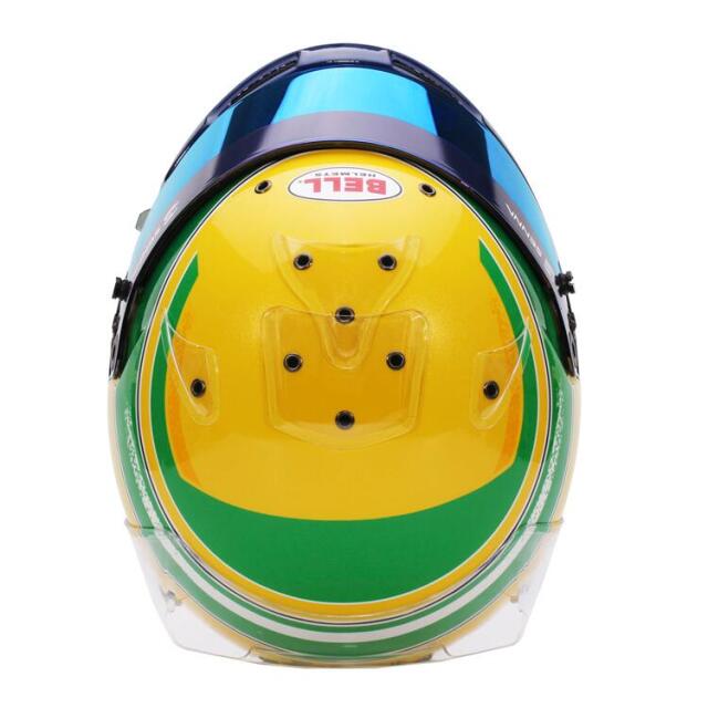 アイルトン・セナコレクション A.セナ BELL RACING ヘルメット KC7 CMR