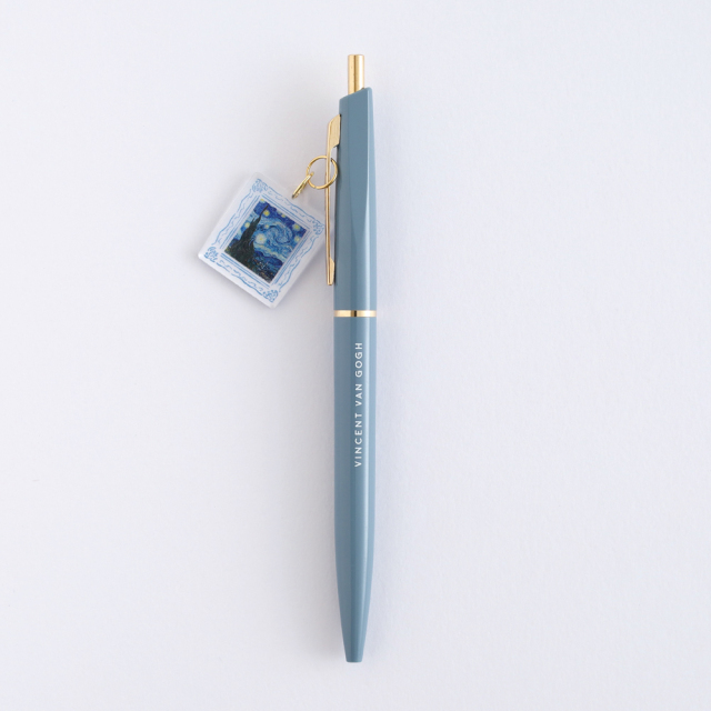 GLAY LiBカフェ　グッズ　付箋　ボールペン MJオリジナル Book CAFE Lemon 3色ボールペン ソフトブルー（レモン