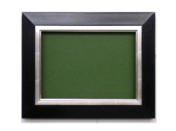 油彩額 画路（紺＋銀） F12号[油絵・日本画用額縁] 額縁画材ドットコム