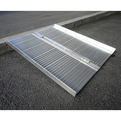 折りたたみ式 アルミスロープ 92cm ASP-92072 幅720mm×長920mm×高100mm