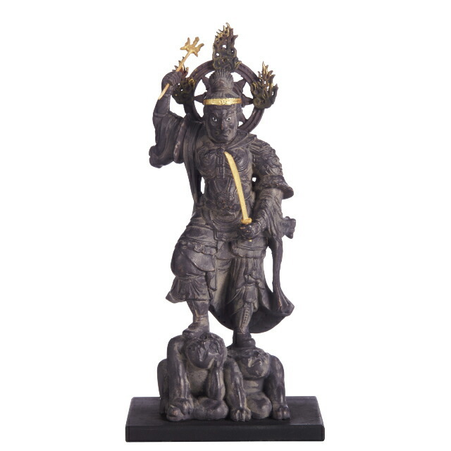 仏像 RIYAK 古代色四天王 BASIC 4体セット】4体セット お仏壇 仏壇