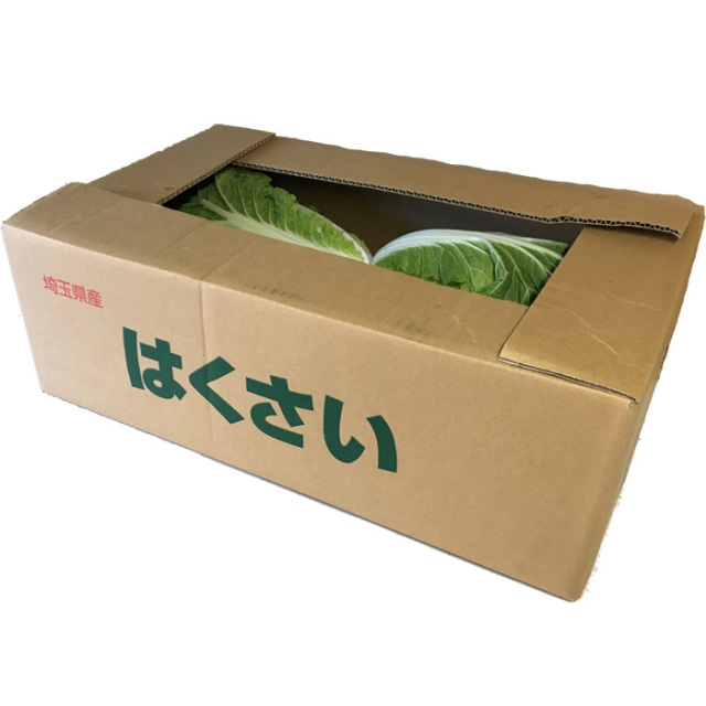 はくさい Lサイズ 4玉 1.8kg以上／玉×4 箱売り【送料別 常温発送