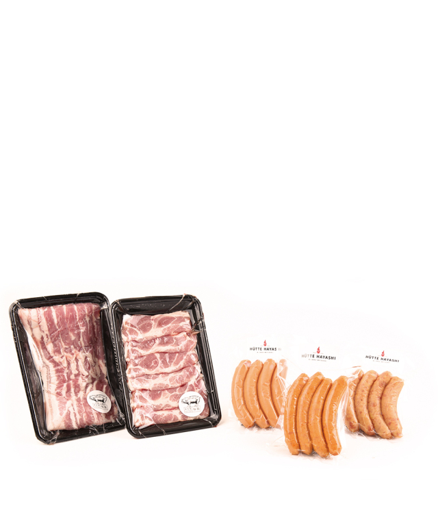 HUTTE HAYASHI-ヒュッテハヤシ- | 「福豚」を使った手作り・味・素材に