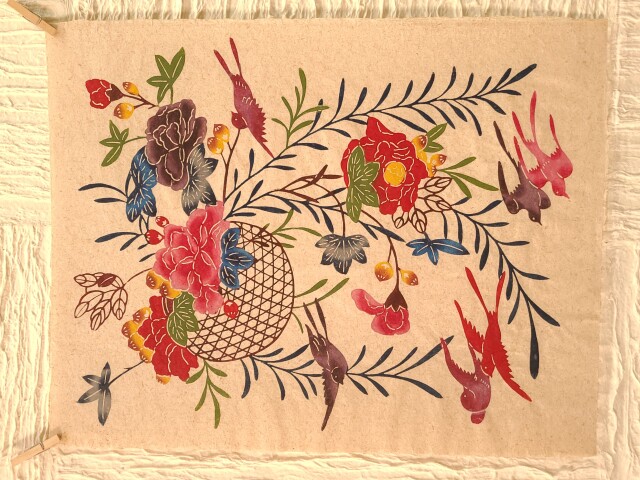 紅型染め【琉球芭蕉紙】