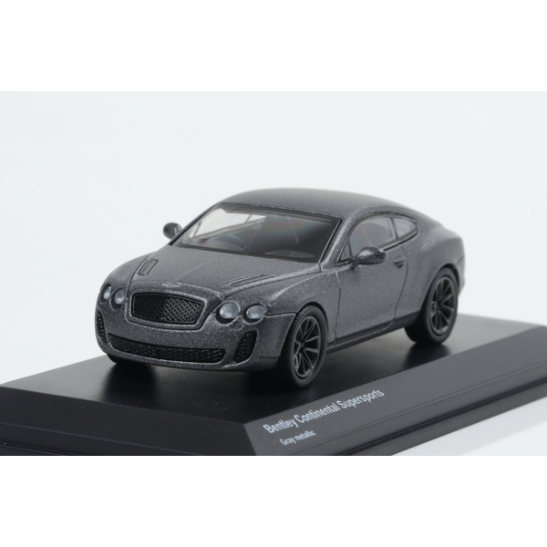Kyosho】 1/64 Bentley Continental Supersports Gray metallic