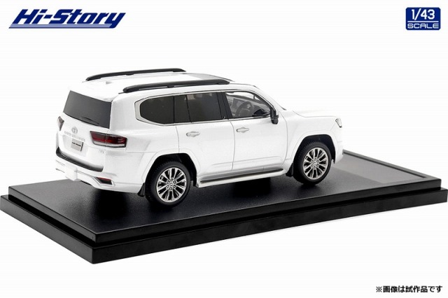 Hi-Story 1/43 Toyota LAND CRUISER ZX (2021) プレシャスホワイトパール