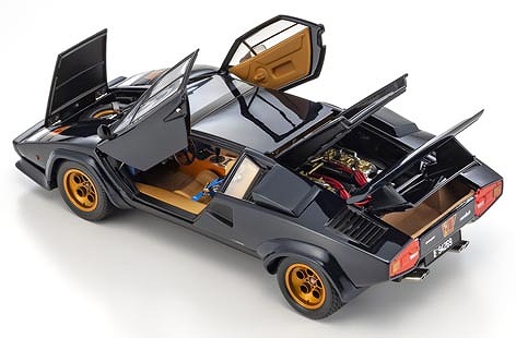 Kyosho 1/18 ランボルギーニ カウンタック ウォルター・ウルフ (ダーク