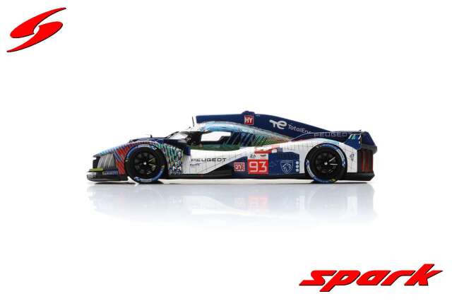 Spark 1/43 Peugeot 9X8 No.93 PEUGEOT TOTALENERGIES 8th Le Mans 24H