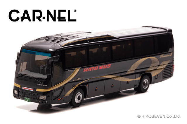 CARNEL 1/64 はとバス ピアニシモIII ゴールド (411号車) いすゞ