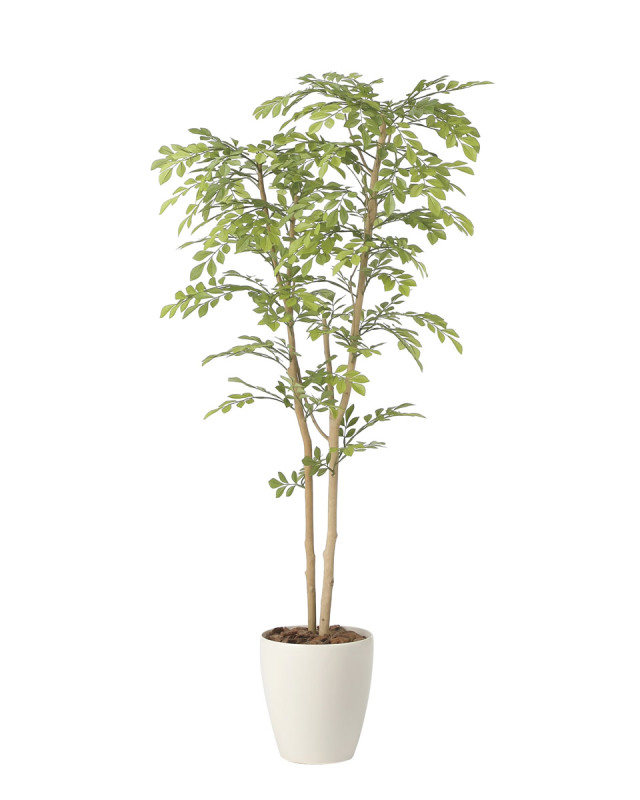 光触媒 光の楽園ディフェンバキア1.1m【インテリア フェイクグリーン