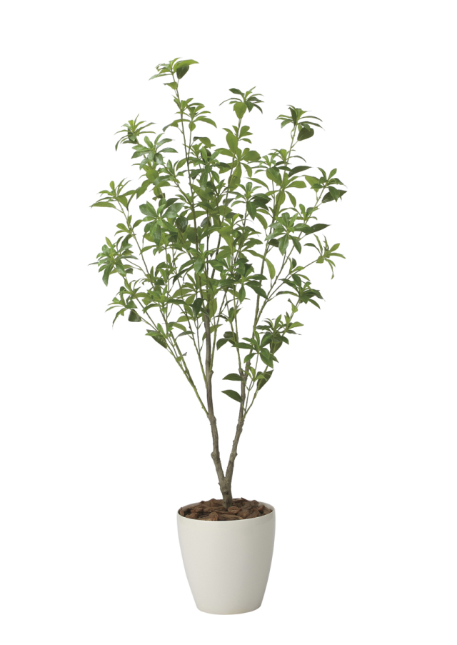 光触媒 光の楽園 ゴールデンリーフ 1.6m【インテリア フェイクグリーン