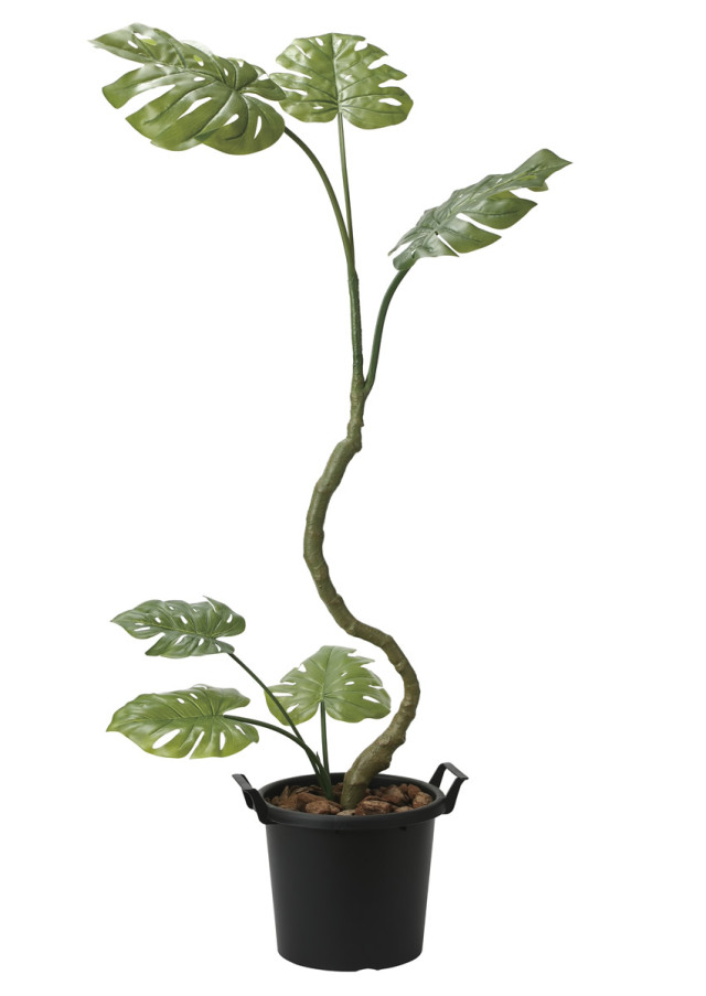 光触媒 光の楽園黒竹 1.35m【インテリア フェイクグリーン 人工観葉