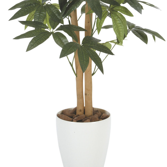 光触媒 光の楽園 パキラ 90【インテリア フェイクグリーン 人工観葉