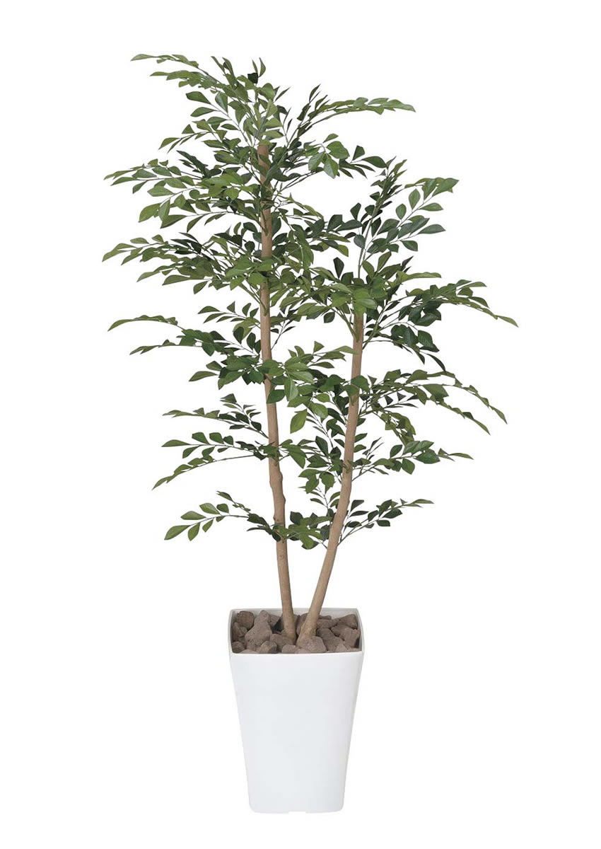 光触媒 光の楽園 トネリコ 1.2m【インテリア フェイクグリーン 人工