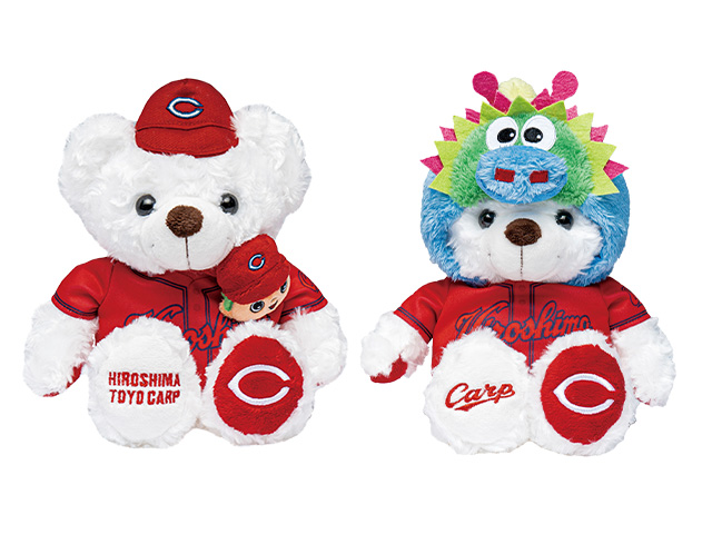 広島東洋カープ ビジターぬいぐるみS（カープ坊や／スラィリー）