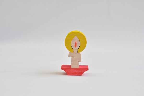 木のおもちゃ杢】 ゆりかごの金太郎坊や（鯉） 木のおもちゃHANA