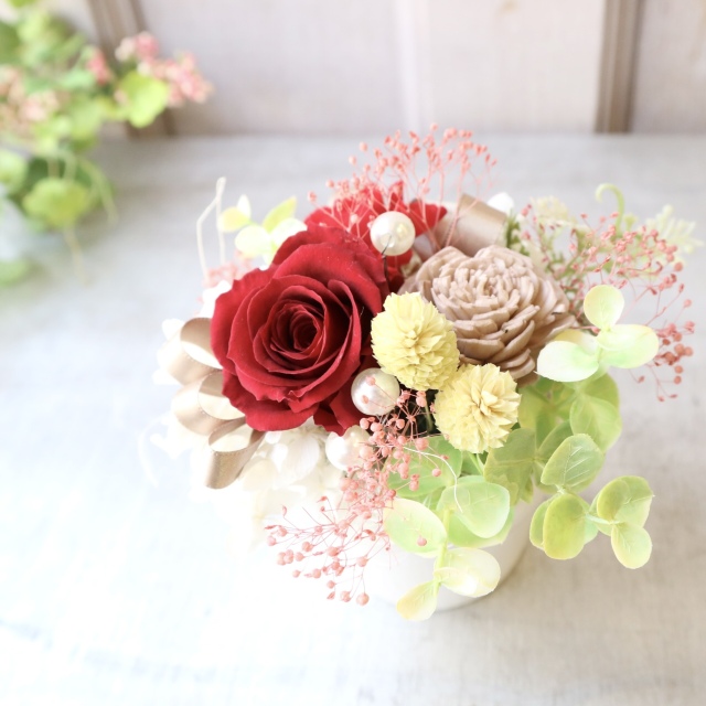 プリザーブドフラワー