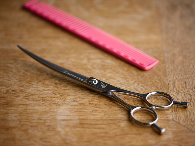 ドッグ シザーズ ジャパン ムギ(Mugi)カーブシザー（curved scissors