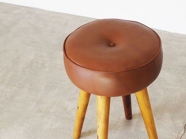 SF LEATHER STOOL SF レザースツール LIFE FURNITURE ライフ