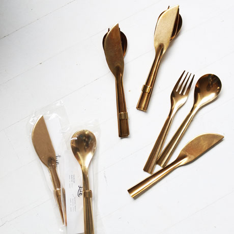 Lue 真鍮 カトラリーセット
