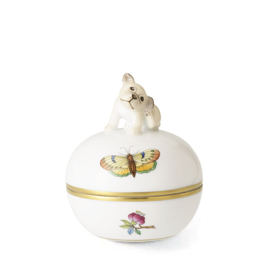 ヴィクトリア・プレーン] 干支小筺・いぬ