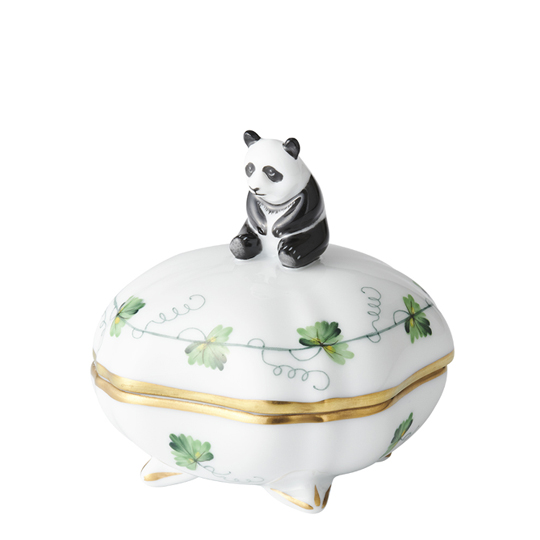 ウィーンからくさ] パンダ小筺