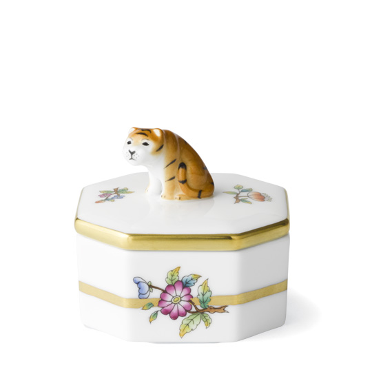 ヴィクトリア・ゴールド] 干支小筺 とら