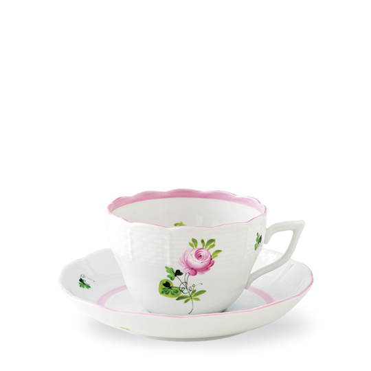 ウィーンの薔薇・ピンク] ケンヨウカップ&ソーサー
