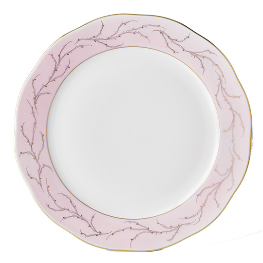 エデン・シンプル・ローズドラジェ] ディナープレート