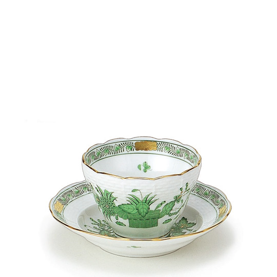 インドの華] オリエンタルカップ&ソーサー