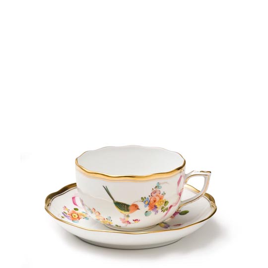 地中海の庭] ティーカップ&ソーサー