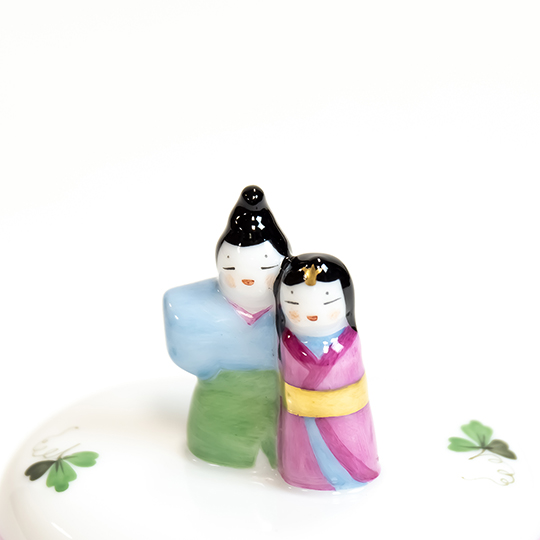 ウィーンの薔薇・シンプル] ひな小筺