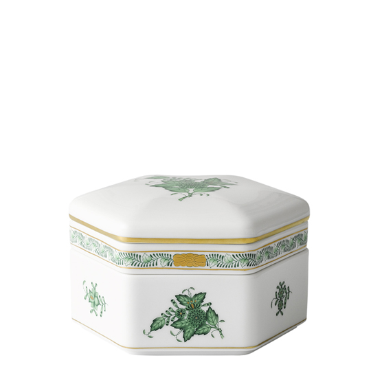 アポニー・ヒストリック・グリーン] 兼用カップ&ソーサー