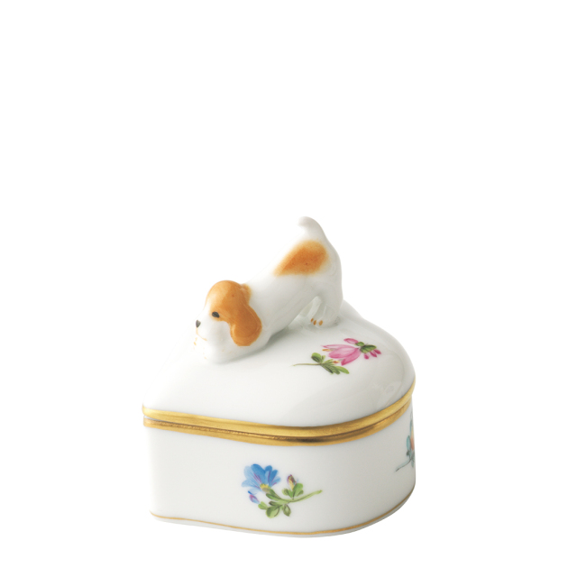 3.お得♡美品☆ヘレンド☆薔薇と取っ手付きミニ薔薇+薔薇の蓋2つ