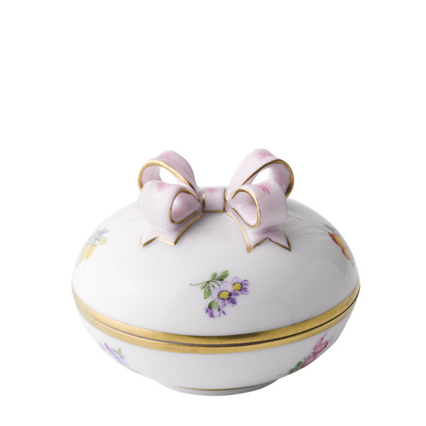 ミルフルール] ラウンドボックス リボン