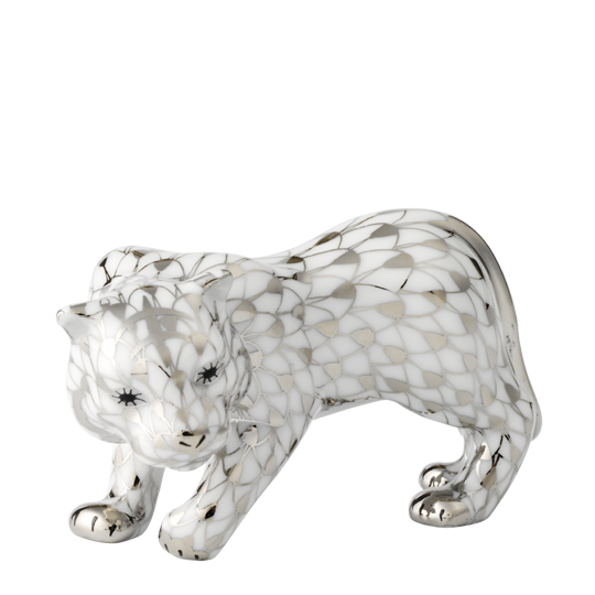 干支置物・とら（プラチナ）