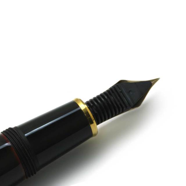 プラチナ萬年筆(PLATINUM) 万年筆出雲 溜塗り PIZ-55000 ＃28 アカタメ