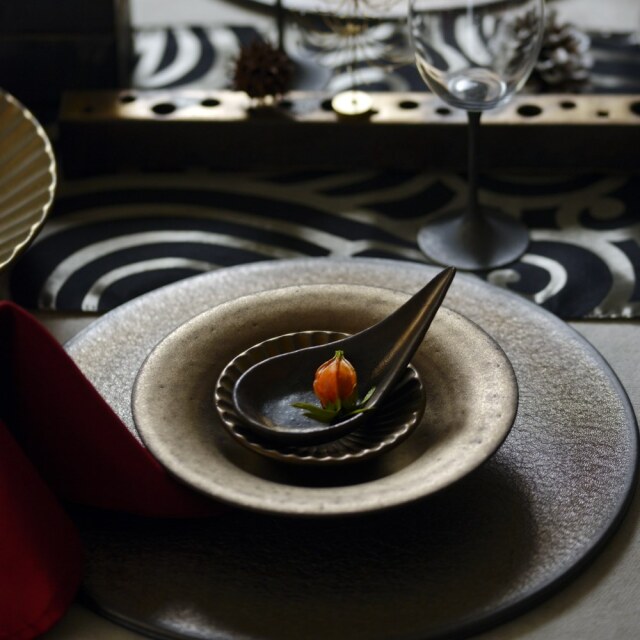 奥田章｜リバーシブルプレート｜プレゼンテーションプレート｜作家もの