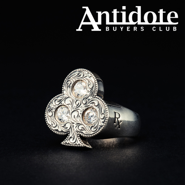 Antidote Buyers Club Engraved Club Ring