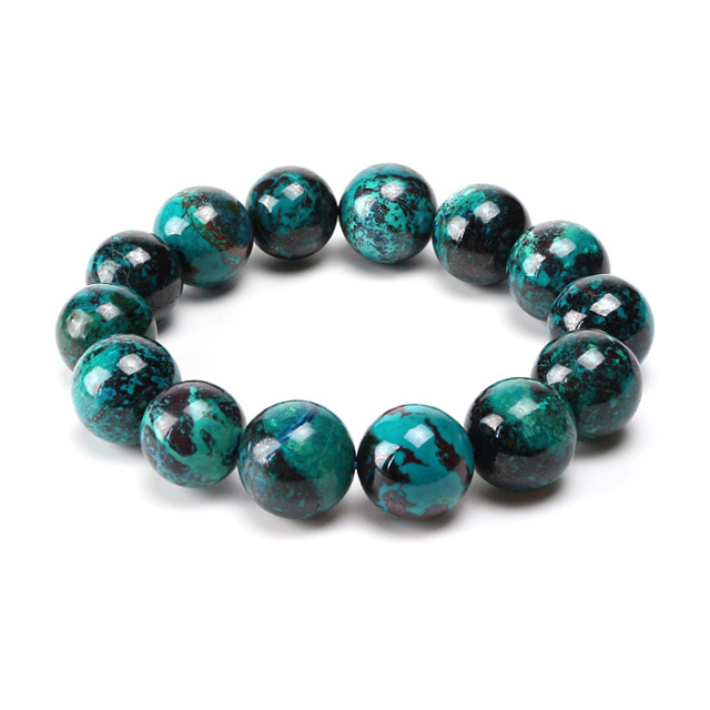ブレスレット クリソコラシャッタカイト （アメリカ アリゾナ産） 16φ