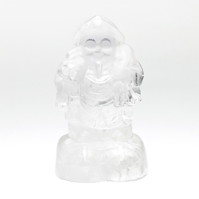 水晶彫刻 大黒様 No.86 | 神棚・神具の製造販売通販なら伊勢宮忠
