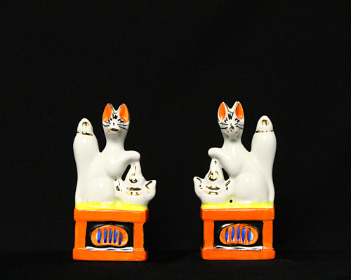 狐 4寸 | 高級神棚・神具の通販なら伊勢宮忠オンラインストア | 神棚