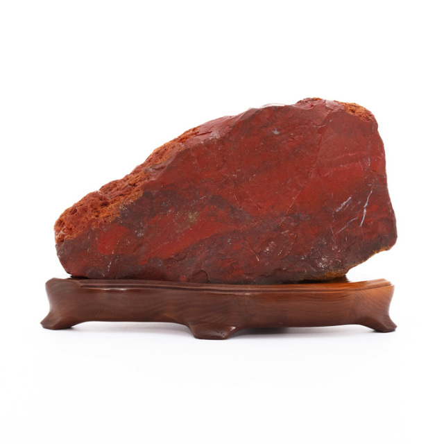 原石 佐渡赤玉石 （新潟県産） 台付 No.34 | 神棚・神具の製造販売通販