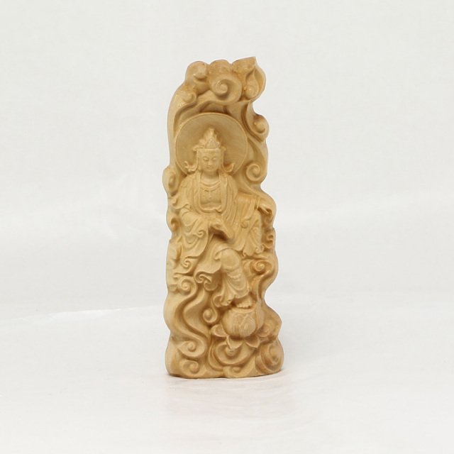 木彫 立観音（滴水観音） No.1 | 高級神棚・神具の通販なら伊勢宮忠