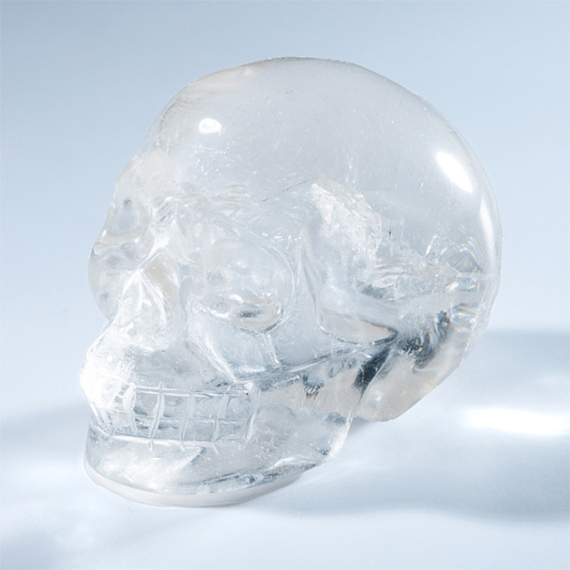 水晶彫刻 スカル （髑髏） No.74 | 神棚・神具の製造販売通販なら伊勢宮忠