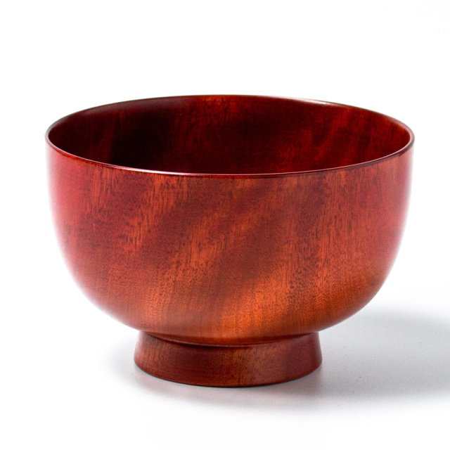 京椀 桜 5.0 特大 木製 漆塗り 大椀・麺鉢・丼鉢 漆器の井助