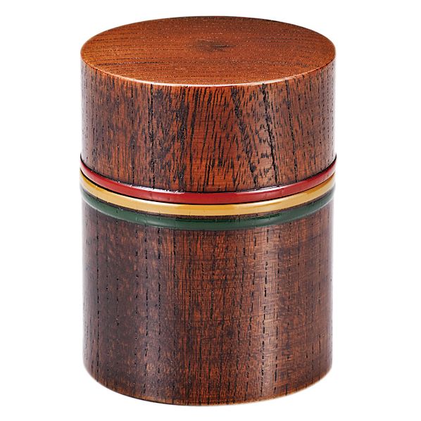 茶道具 千歳盆 溜 木製 漆塗り 12-15901 漆器の井助