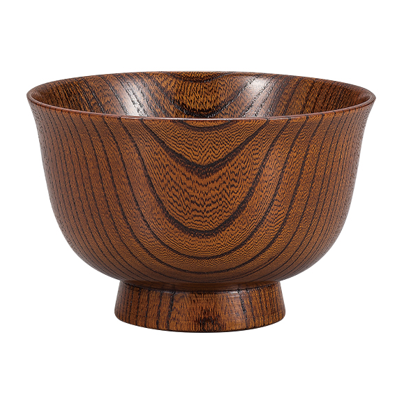 汁椀 利休型 総スリ 木製 漆塗り FC9-7 漆器の井助